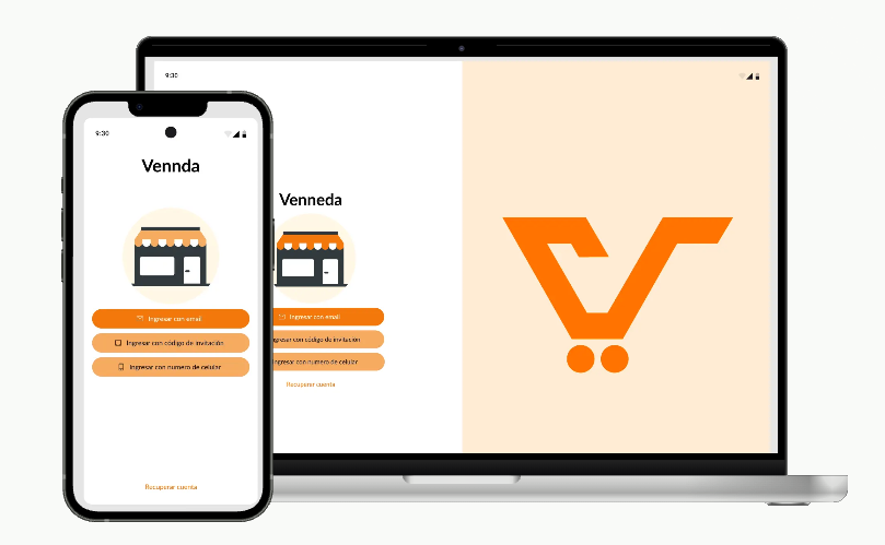 Inicio de Sesión Vennda